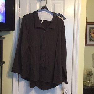 Lulu B shirt brown